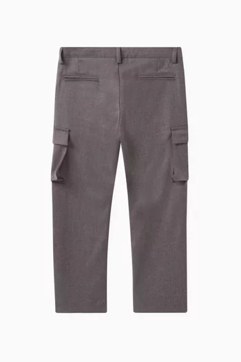 Cargo Pants in Cool Wool