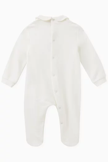 Heart Appliqué Bodysuit