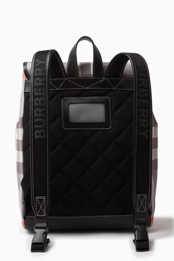 Checkered Backpack