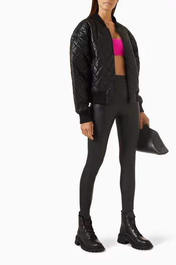 Good Waist Leggings in Faux Leather