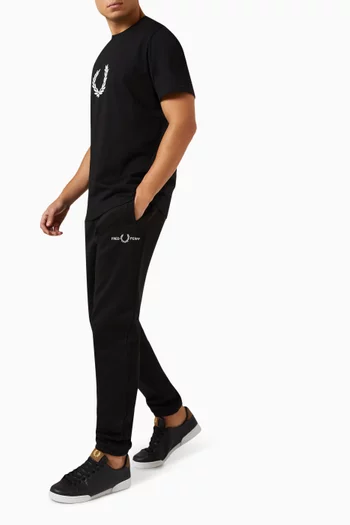 Logo-embroidered Sweatpants in Cotton-blend