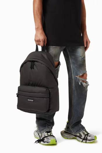 Explorer Backpack in Puffed Nylon