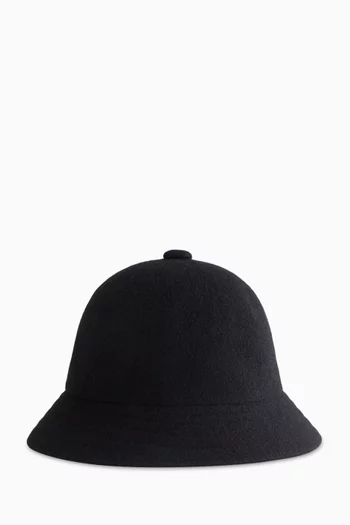 قبعة باكيت مزيج صوف كيث × كانجول
