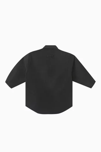 Button Down Shirt in Cotton-blend