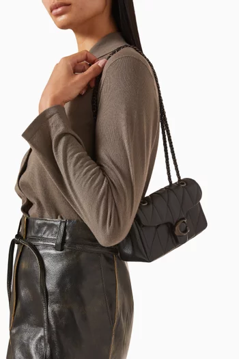 Tabby 20 Quilted Shoulder Bag in Nappa
