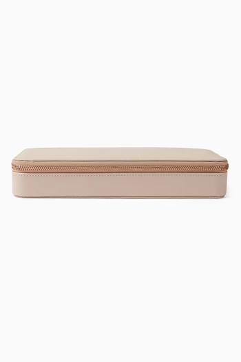 Large Sleek Necklace Travel Jewellery Box