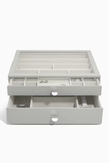 Supersize 2-layer Drawer Set Jewellery Box