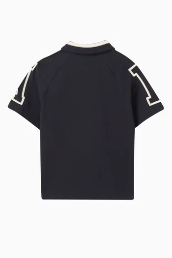 EA Logo Polo Shirt in Cotton