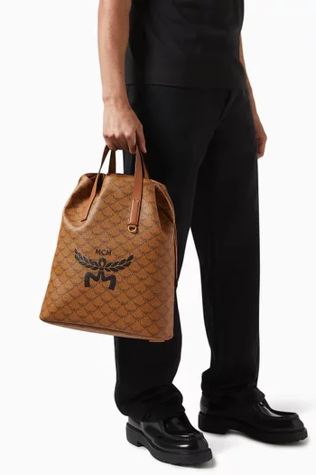 حقيبة ظهر هيميل متوسطة قنب لوريتو بشعار الماركة