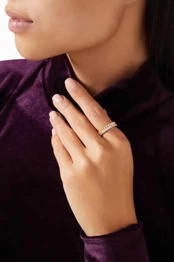 Express Yourself Ring in 24kt Gold-plated Sterling Silver