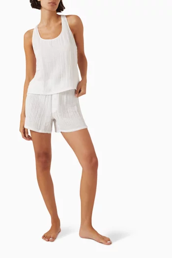 Cami & Shorts Pyjama Set in Cotton