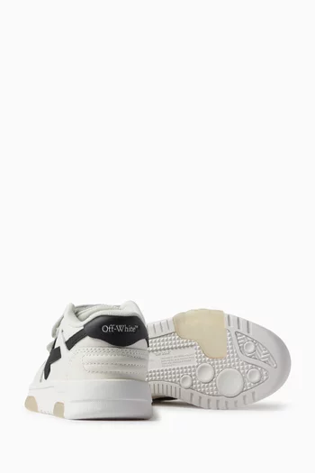 Out Of Office Straps Sneakers in Calf Leather