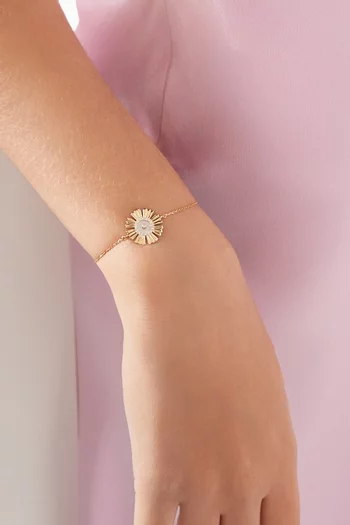 Farfasha Happy Sunkiss Diamond & Mother-of-pearl Bracelet in 18kt Gold