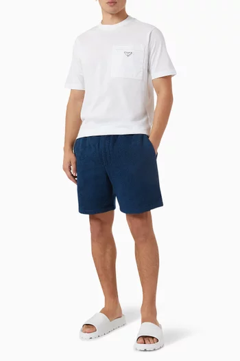 Shorts in Cotton Terry