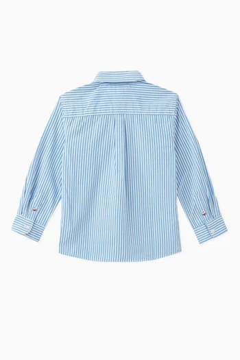 Lexington Striped Shirt in Organic Cotton