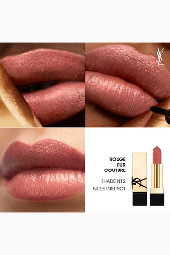 N12 Nude Instinct Rouge Pur Couture Reno Lipstick, 3g