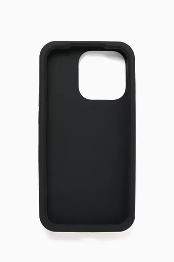 DG Interlock Logo iPhone 14 Pro Max Case in Rubber