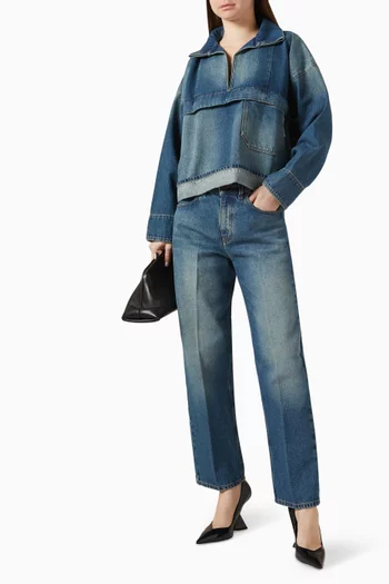 Relaxed Straight-leg Jeans
