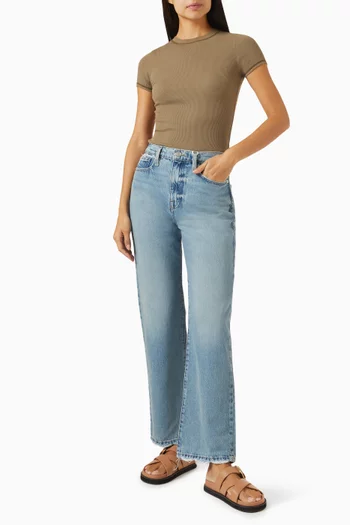 Cotton Rib T-shirt