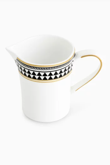 Mosaiques De Baalbek Creamer in Fine Bone China, 150ml