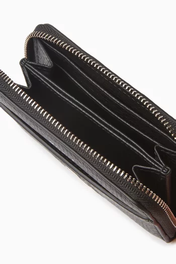 Ribbon Wallet in Calf Leather