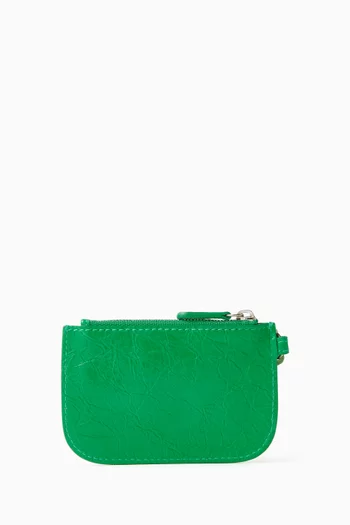 Le Cagole Coin Holder in Arena Lambskin
