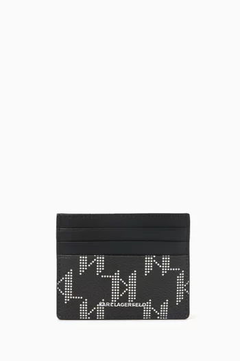 K/Ikonik Cardholder in Faux Leather