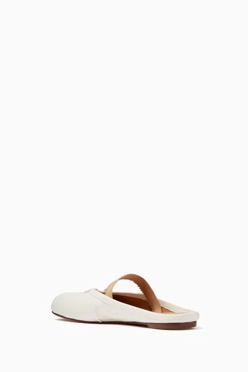 Tabi Ballet Mules in Leather