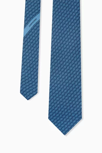 ربطة عنق منسوجة بنقشة حلية جانشيني حرير جاكار