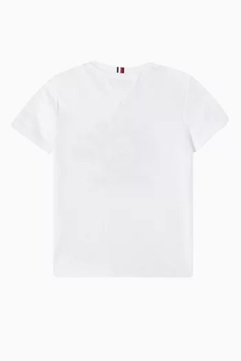 Archive Crest Logo T-shirt in Cotton
