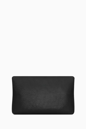 Large Cassandre Envelope Pouch in Grained Lambskin