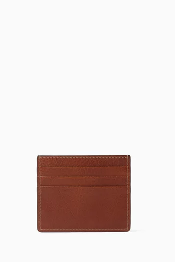 Mini Card Case in Calf Leather