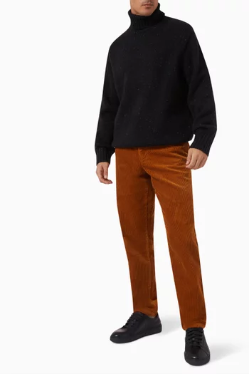Gary Fleck Turtleneck Sweater in Wool Blend