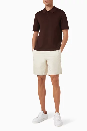 Gamma Shorts in Stretch Cotton-lyocell Blend