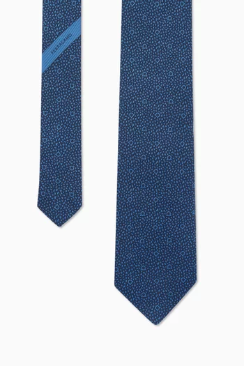 Printed Tie in Silk