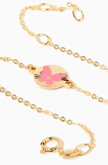 Ara Sunshine Butterfly Bracelet in 18kt Gold