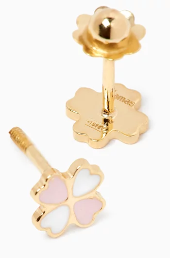 Ara Hearts Stud Earrings in 18kt Gold