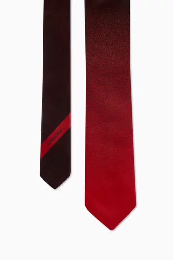 ربطة عنق بألوان متدرجة حرير جاكار