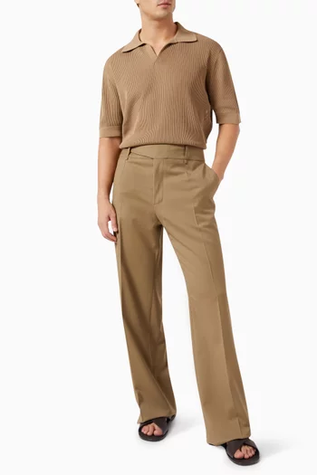 Tailored Pants in Stretch Twill