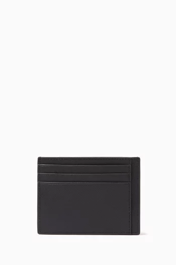 Modern Bar Card Holder in Leather