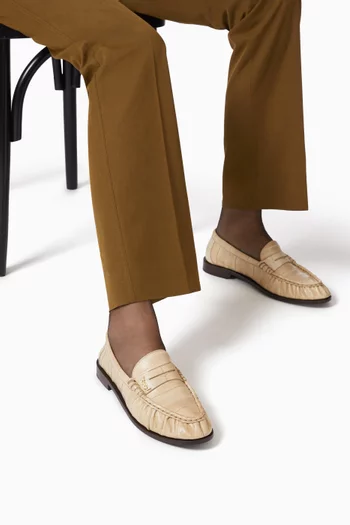 Penny Loafers in Eel Leather