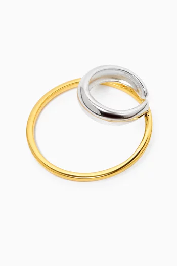 Vero Single Ear Cuff in 18kt Gold-plated Sterling Silver