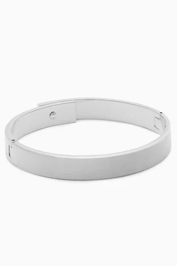 Couples Bangle Bracelet in Stainless Steel