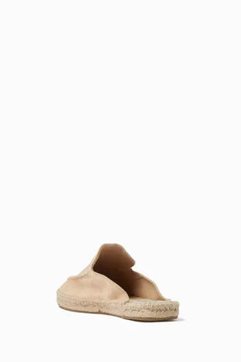 Traveler Loafers Mules in Suede
