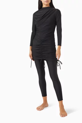 Isla Swim Dress in Stretch-nylon