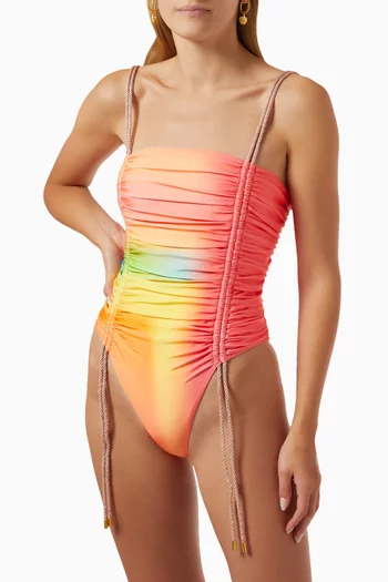 Ancla One-piece Swimsuit in Lycra