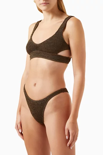 Vista Bikini Briefs in Authentic Crinkle™ Fabric