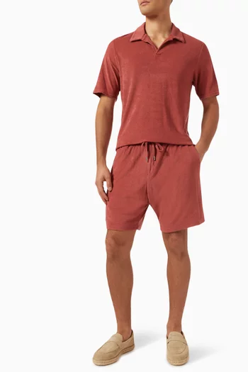 Augusto Shorts in Terry Cotton-blend