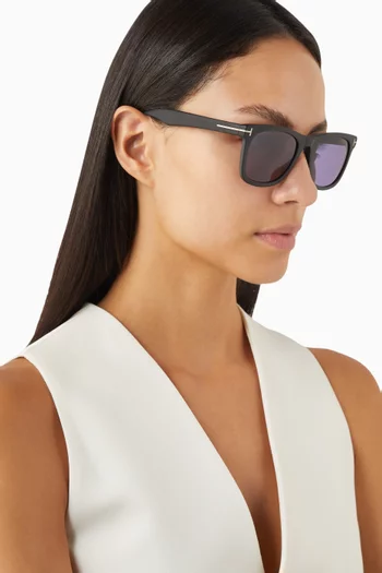 Kevyn D-frame Sunglasses in Acetate