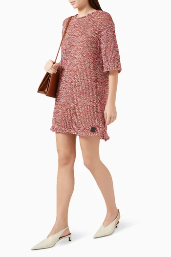 Mini Dress in Crochet